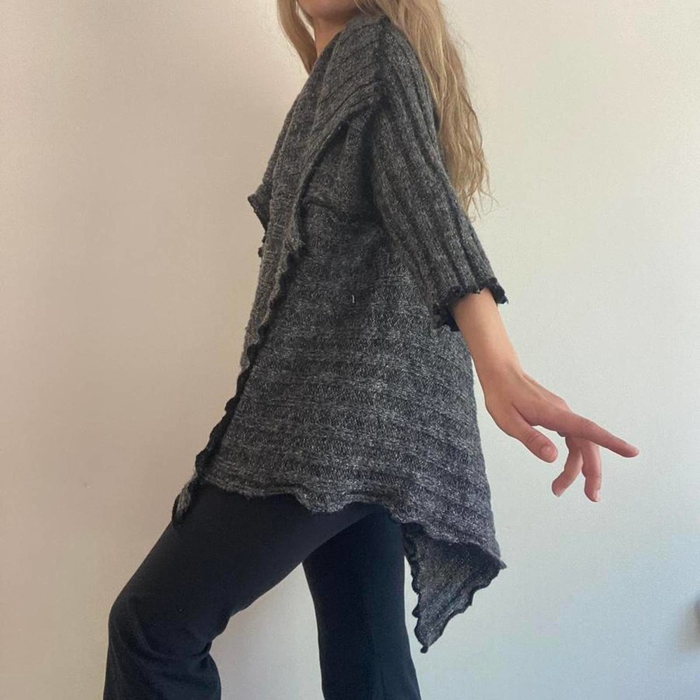 Grey essential cardigan cozy - Picture 2 of 4